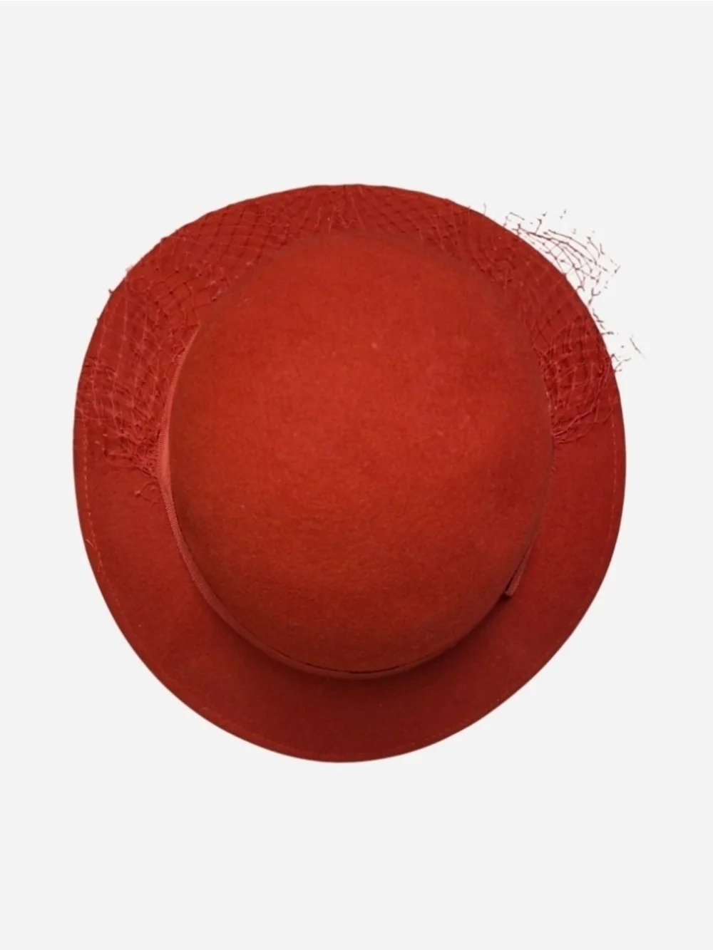 Doeskin Veiled 1940s-50s Hat
